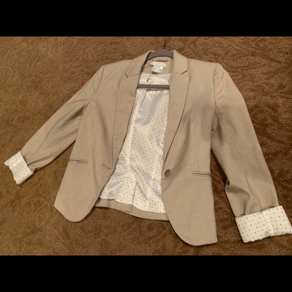 Beige Blazer